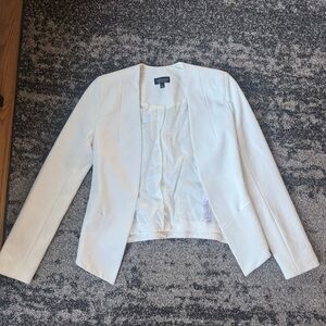White Topshop Blazer